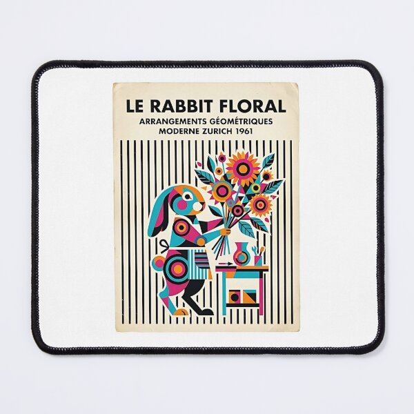 Item preview, Lop Rabbit Florist designed and sold by PictoVibe.