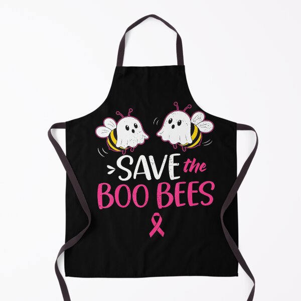 Item preview, Funny Breast Cancer Ghost Bee Halloween Pink Ribbon designed and sold by Khescoiu.