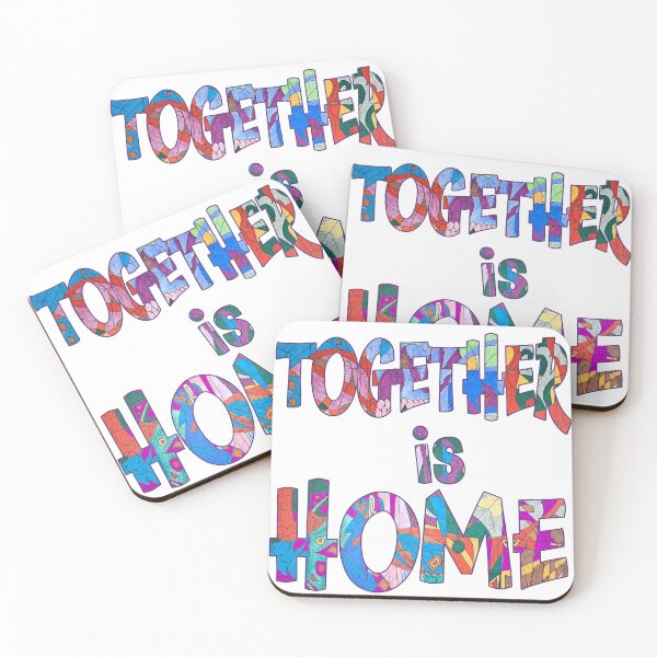 Item preview, Together is Home (Abstract) designed and sold by jackieinspires.