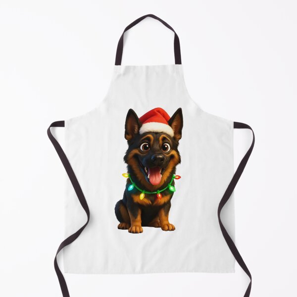 Item preview, Sable Black German Shepherd Christmas Cheer designed and sold by Sillytoe.