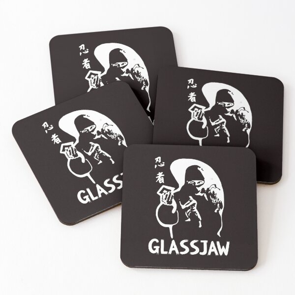 Item preview, Glassjaw Ninja Action Silhouette designed and sold by CuteartBySakura.