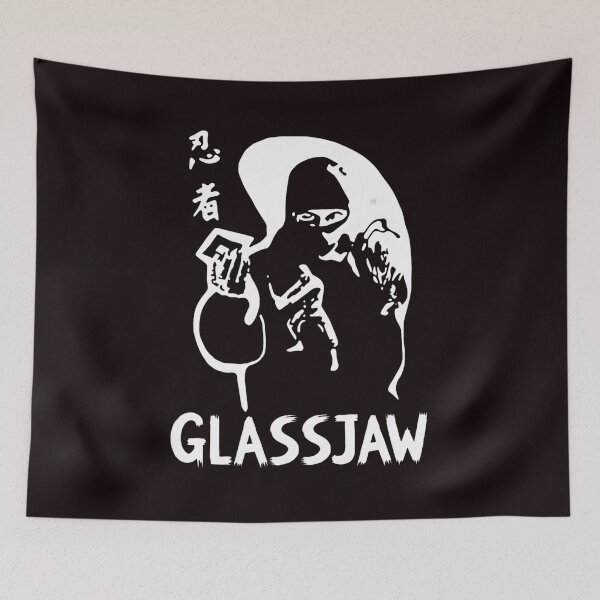 Item preview, Glassjaw Ninja Action Silhouette designed and sold by CuteartBySakura.
