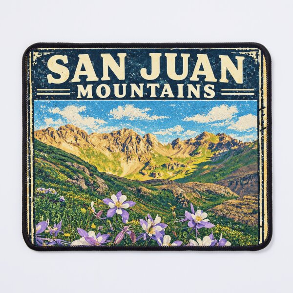 Item preview, San Juan Mountains Colorado - Mountain Travel Art designed and sold by francous03.
