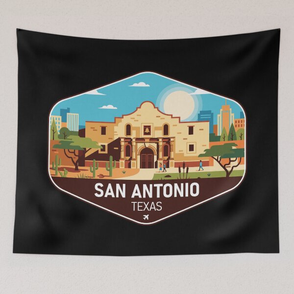 Item preview, San Antonio Texas Travel Souvenir designed and sold by RareDeerArt.