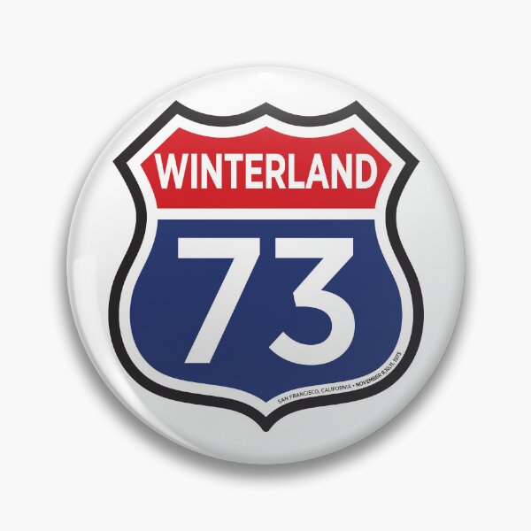 Item preview, Winterland Ballroom 1973 San Francisco, CA Dead Head Concert Tour Route Road Sign designed and sold by Fallingardor.