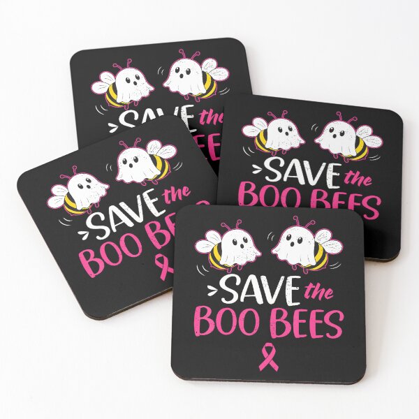 Item preview, Funny Breast Cancer Ghost Bee Halloween Pink Ribbon designed and sold by HayleePacoch.