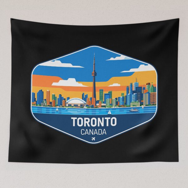 Item preview, Toronto Canada Travel Souvenir designed and sold by RareDeerArt.