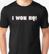 Ich habe HQ gewonnen! Slim Fit T-Shirt