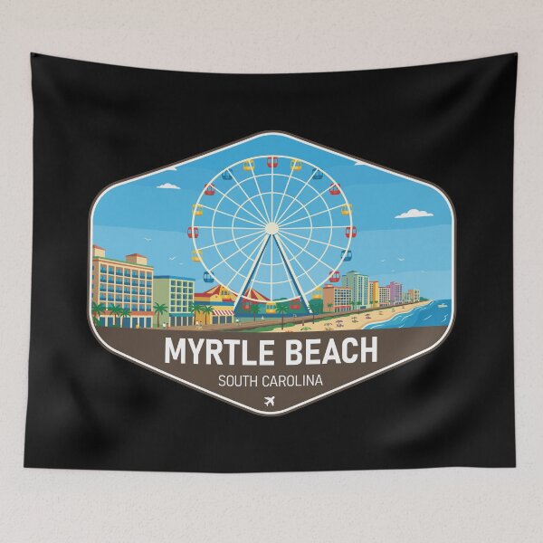 Item preview, Myrtle Beach South Carolina Travel Souvenir designed and sold by RareDeerArt.