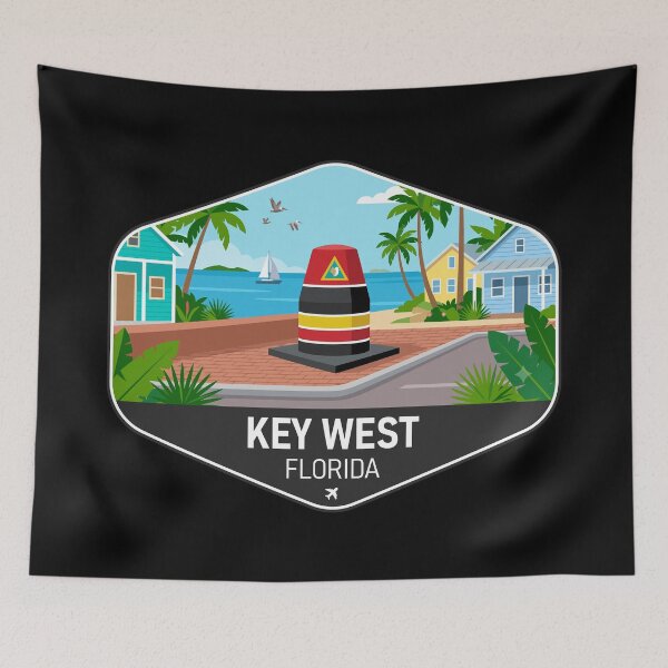 Item preview, Key West Florida Travel Souvenir designed and sold by RareDeerArt.