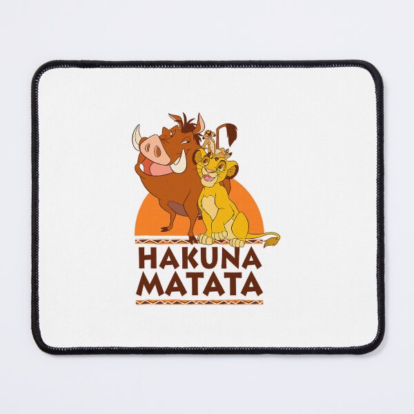 Aperçu de l'œuvre Hakuna Matata Simba Timon Pumbaa Fan du Roi Lion créée et vendue par khdmalakarak.
