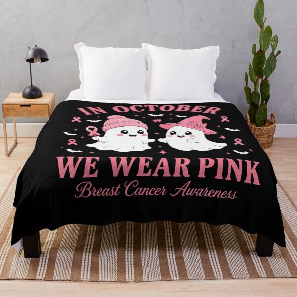 Item preview, In October We Wear Pink Breast Cancer Men Women designed and sold by Khescoiu.