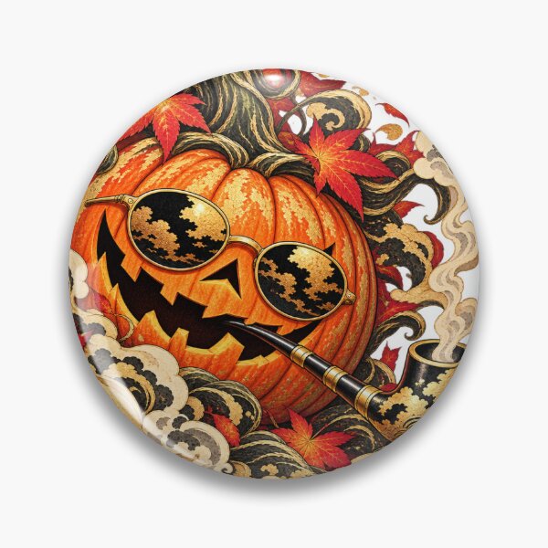 Item preview, Haunted Pumpkin – Chill Spooky Pumpkin, Halloween Night Art designed and sold by Sleepy Safari.