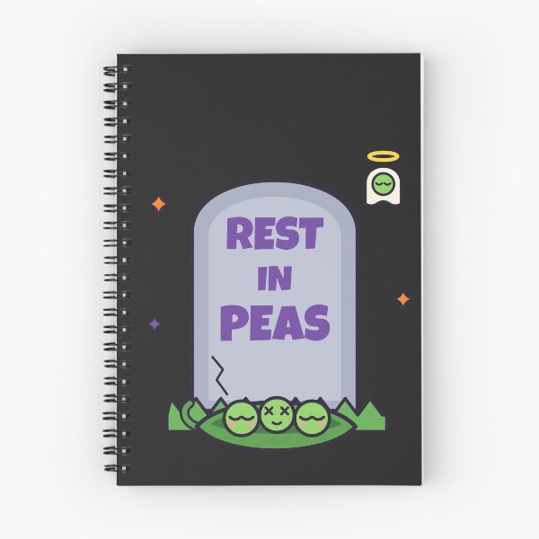 Aperçu de l'œuvre Rest In Peas Funny Halloween Tombstone Pea Pun créée et vendue par somebasic.