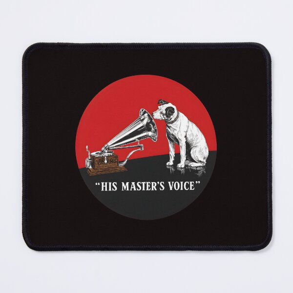 Item preview, Vintage Dog & Gramophone "His Master's Voice" Retro Art designed and sold by BeautyDesignNo1.
