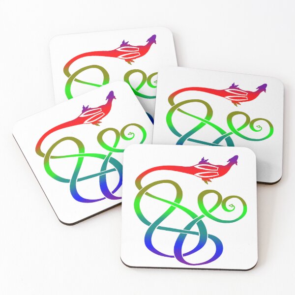 Item preview, RGB-bow Dragon designed and sold by Megan Pawlak Arts.