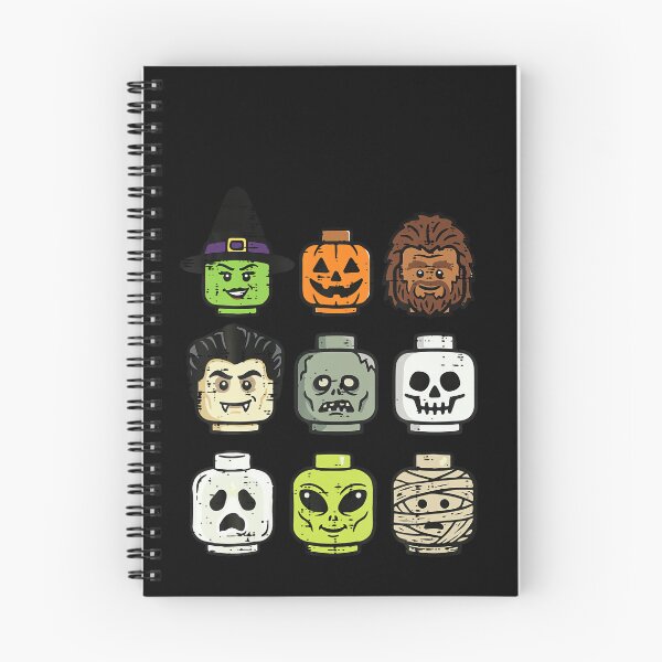 Artikelvorschau, Halloween-Bausteine Kopf Niedliche Bausteine Jungen Kinder entworfen und verkauft von LouisaOReilly.