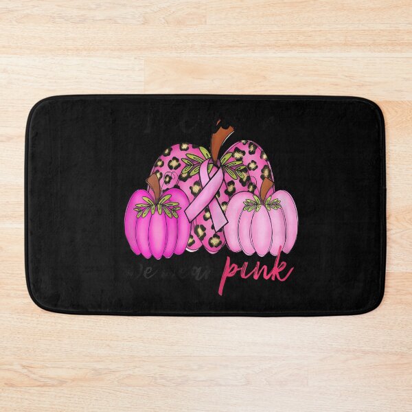 Item preview, In October We Wear Pink Pumpkin Leopard Breast Cancer designed and sold by Khescoiu.
