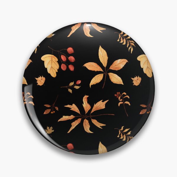 Item preview, Golden Amber Autumn Leaf Rosehip designed and sold by FestivityFinds.