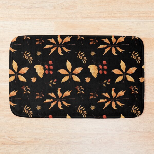 Item preview, Golden Amber Autumn Leaf Rosehip designed and sold by FestivityFinds.