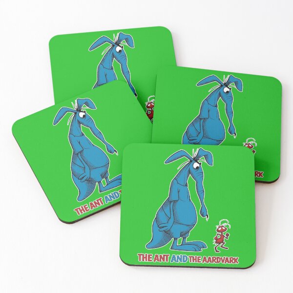 Item preview, The Ant and the Aardvark Vintage Cartoon Retro Design designed and sold by Deviant Logic Design.