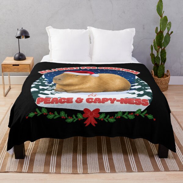 Artikelvorschau, Weihnachtsshirt mit Capybara-Motiv – ein lustiges Geschenk für Capybara-Fans! entworfen und verkauft von E20STUDIO.