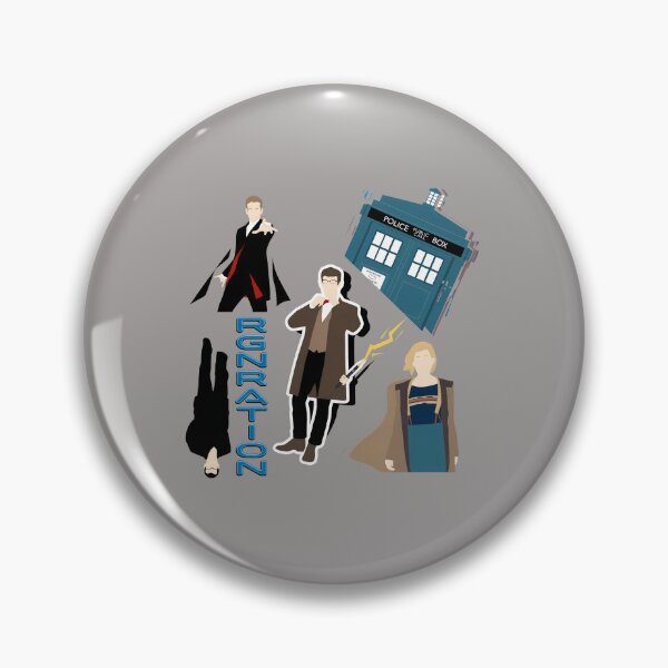 Artikelvorschau, Doctor Who Regeneration Silhouette TARDIS-1 entworfen und verkauft von SebastianReinec.