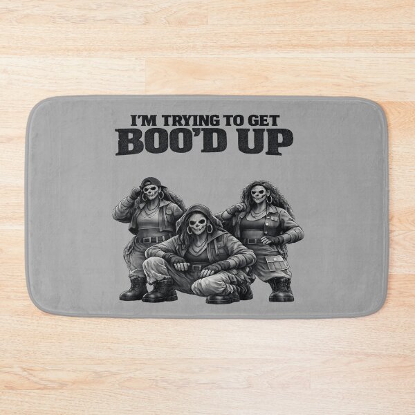 Item preview, Boo’d Up Skeleton Squad Streetwear Tee - Dark Humor  designed and sold by FrozenHeat97.