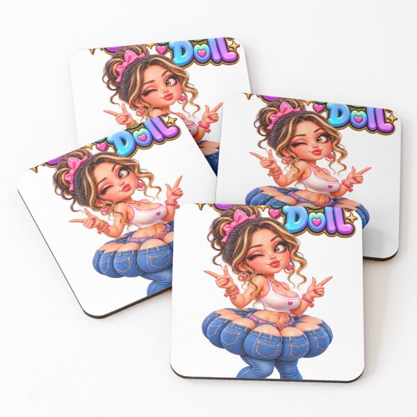 Item preview, THE 7 ASS DOLL designed and sold by Julio Rojas.