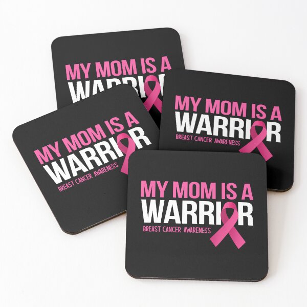 Item preview, My Mom Is A Warrior Breast Cancer Awareness Support designed and sold by Khescoiu.