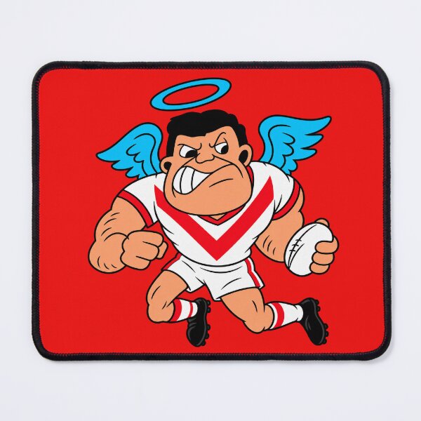 Item preview, The Mighty Saints Mascot Drawing designed and sold by Luke Foran Sports Art.