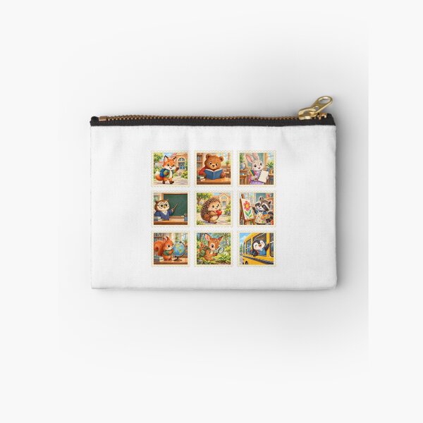 Item preview, Woodland Animal Back to School designed and sold by naragonkanok.