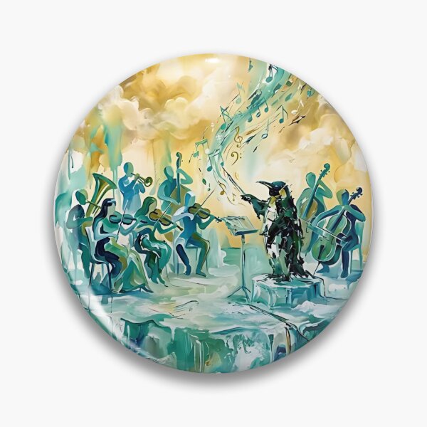 Item preview, Penguin Orchestra Conductor designed and sold by PictoVibe.