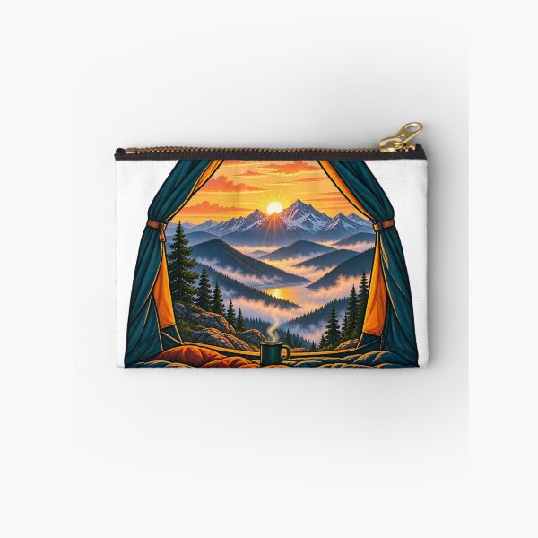 Item preview, Best Mornings Have Tent Views Camping Sunrise Design designed and sold by ys96.