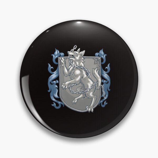 Item preview, Chained Wolf Breaking Free Heraldic designed and sold by artbyrorytime.
