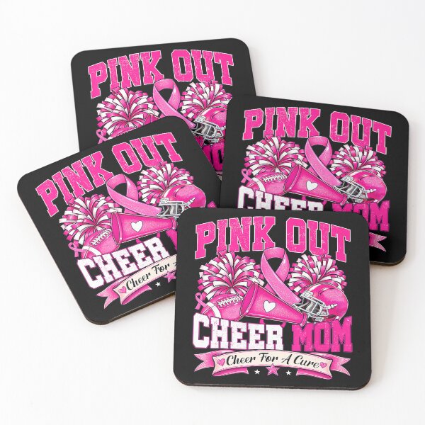 Item preview, Pink Out Cheer Mom Cheer For A Cure Breast Cancer Awareness designed and sold by Khescoiu.