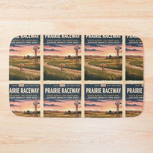 Item preview, Greyhound Prairie Runner designed and sold by PictoVibe.