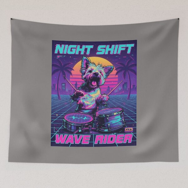 Item preview, Dog Drummer Rock Sketch Style Pet Musician-63 designed and sold by AnnikaStannek.