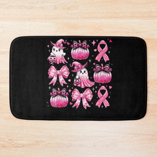Item preview, Pink Ghost Coquette Ribbon Halloween Breast Cancer Awareness designed and sold by HayleePacoch.