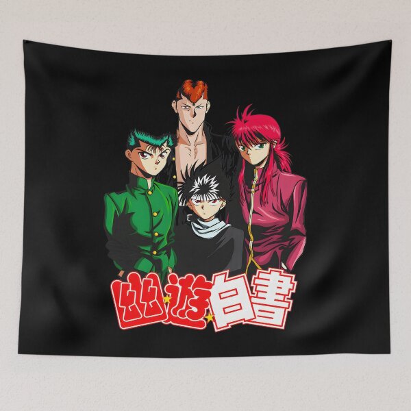 Item preview, Yu Yu Hakusho Anime Group Japanese designed and sold by PillowPaws.