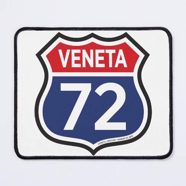 Item preview, Veneta, Oregon 72 Dead Head Concert Tour Road Sign designed and sold by Fallingardor.