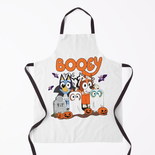 Item preview, Bluey Halloween BOOEY Vampire Pumpkin Ghosts Bats designed and sold by Kleinpixel.