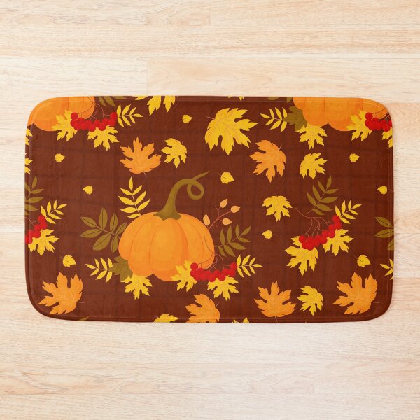 Item preview, Warm Harvest Pumpkin Maple Leaf Berry designed and sold by FestivityFinds.