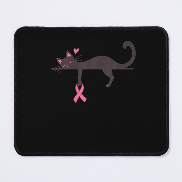 Item preview, Pink Ribbon Cat Breast Cancer Awareness Support designed and sold by Khescoiu.