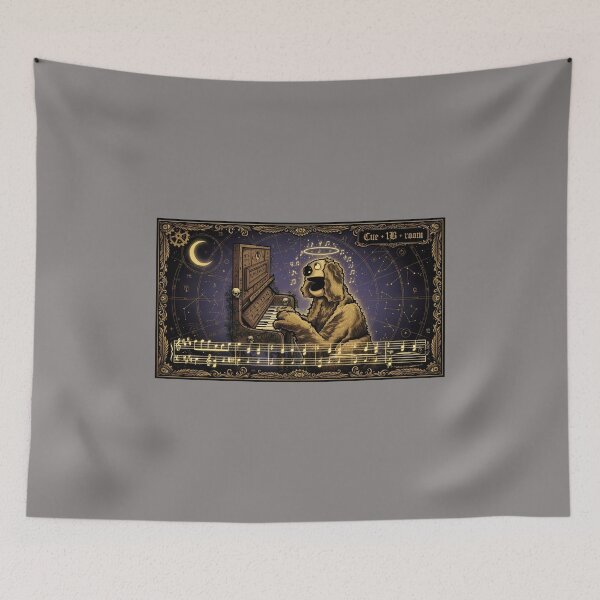 Item preview, Dog Puppet Piano Player Sheet Music Tee-43 designed and sold by AnnikaStannek.