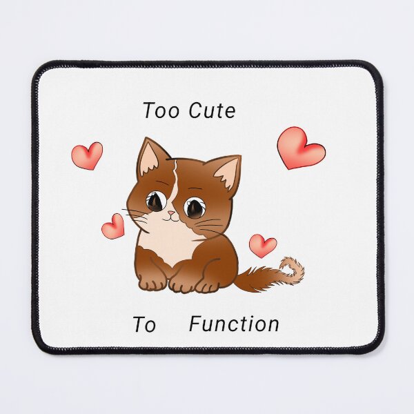 Item preview, Too Cute to Handle kitty fantasy illustration art designed and sold by kerissfantasyart .