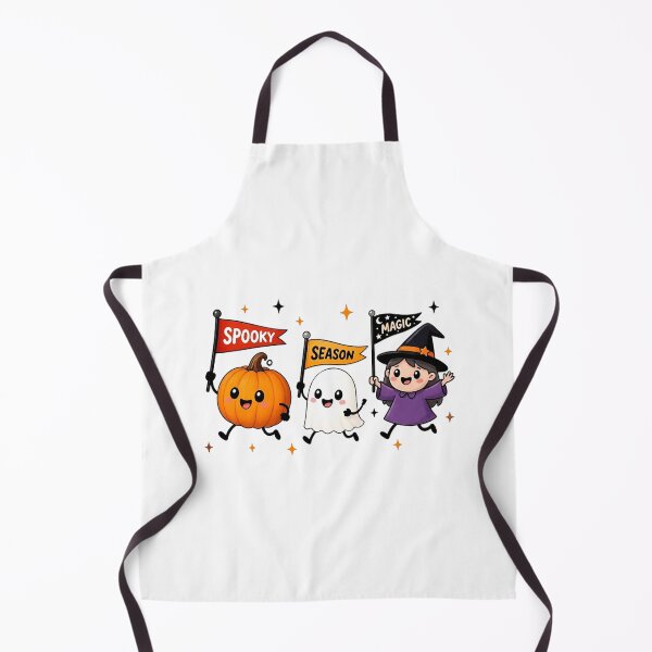 Item preview, Spooky Season Cute Pumpkin Ghost Witch Magic designed and sold by Foroirebouti.