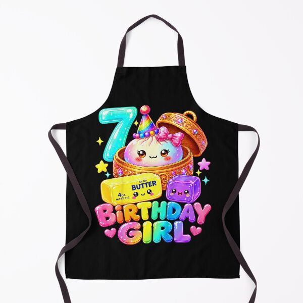 Item preview, 7th Birthday Girl Dumpling Squishy Rainbow 7 Years Old Party designed and sold by khdmalakarak.