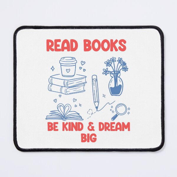 Item preview, Read Books Be Kind & Dream Big – Book Lover Doodles For her designed and sold by PalleteCreation.