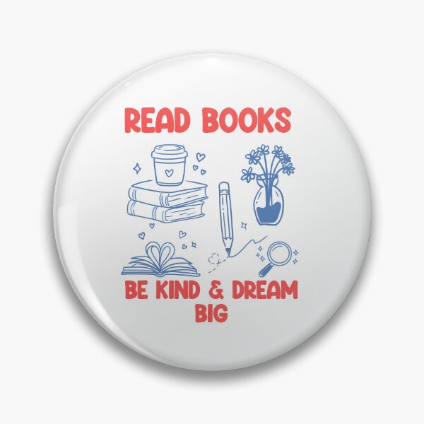 Item preview, Read Books Be Kind & Dream Big – Book Lover Doodles For her designed and sold by PalleteCreation.